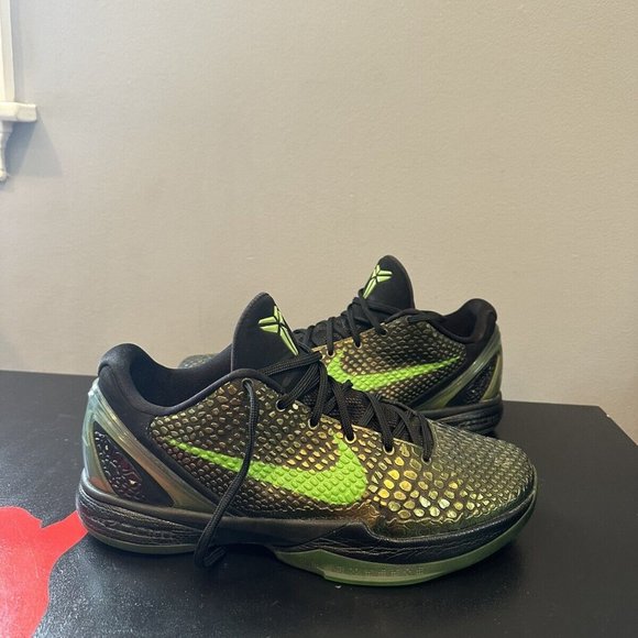 green snakeskin kobes